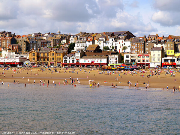 Scarborough seafront. Picture Board by john hill