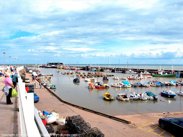 Harbour at Bridlington, UK. Picture Board by john hill