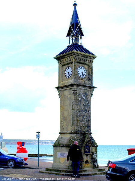  Jubilee Clock tower at Shanklin on the Isle of Wight. Picture Board by john hill