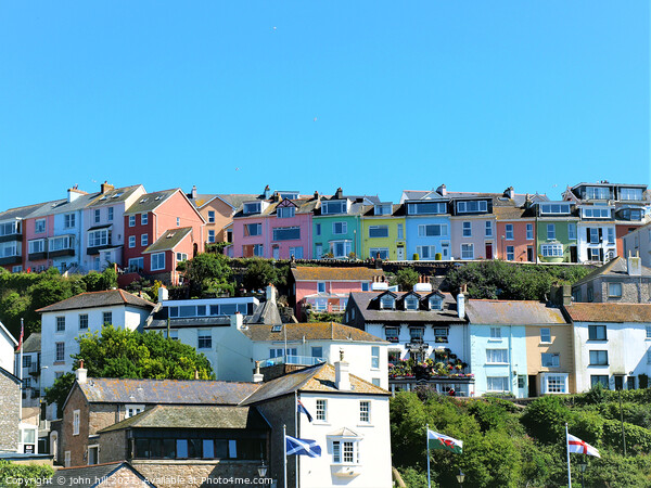 Architecture at Brixham in Devon, UK. Picture Board by john hill