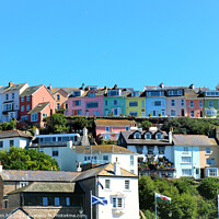 Buy canvas prints of Architecture at Brixham in Devon, UK. by john hill