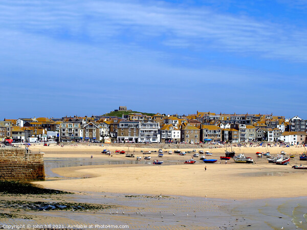 St. Ives, Cornwall. Picture Board by john hill