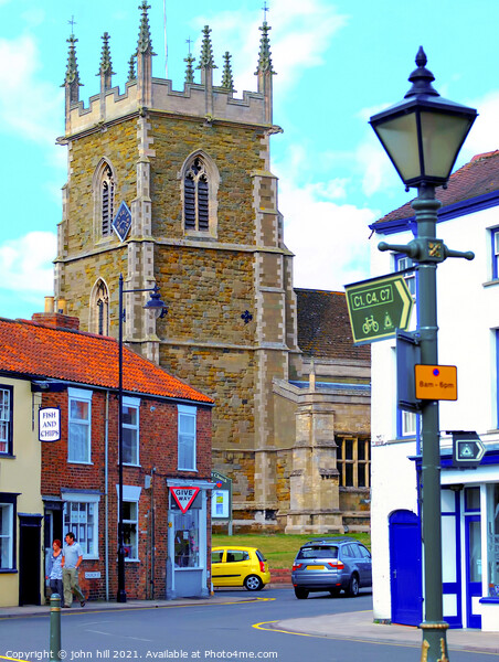 Alford village in Linconshire Picture Board by john hill