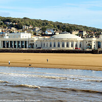 Buy canvas prints of Winter Gardens, Weston Super Mare. by john hill