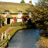 Buy canvas prints of Thornton Beck, Yorkshire. by john hill