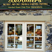 Buy canvas prints of Original Bakewell pudding shop. by john hill