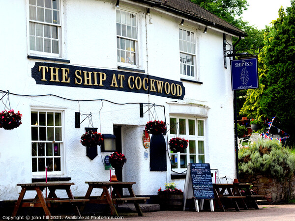 The Ship Inn, Cockwood, Devon Picture Board by john hill