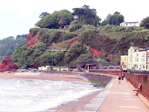 Dawlish Seafront. Picture Board by john hill