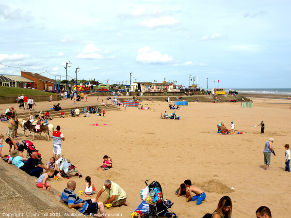 Mablethorpe beach. Picture Board by john hill