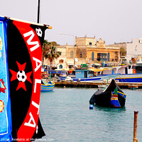 Buy canvas prints of Marsaxlokk, Malta. by john hill