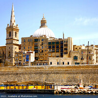 Buy canvas prints of Valletta, Malta. by john hill
