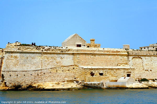 Fort Ricasoli, Grand Harbour, Malta. Picture Board by john hill