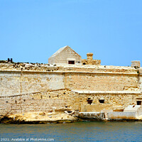 Buy canvas prints of Fort Ricasoli, Grand Harbour, Malta. by john hill