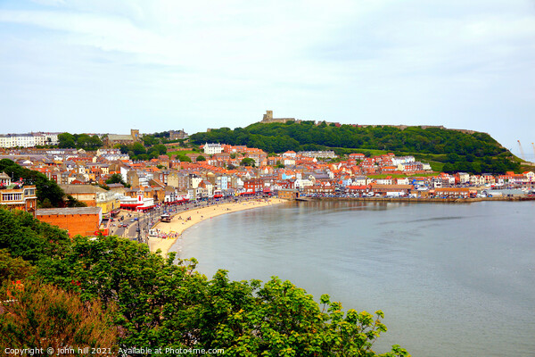 South Bay, Scarborough, Yorkshire, UK. Picture Board by john hill