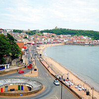 Buy canvas prints of Foreshore road, Scarborough. by john hill