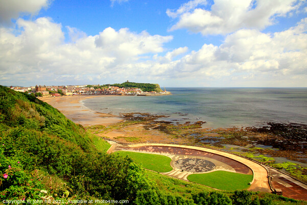 Scarborough Bay. Picture Board by john hill