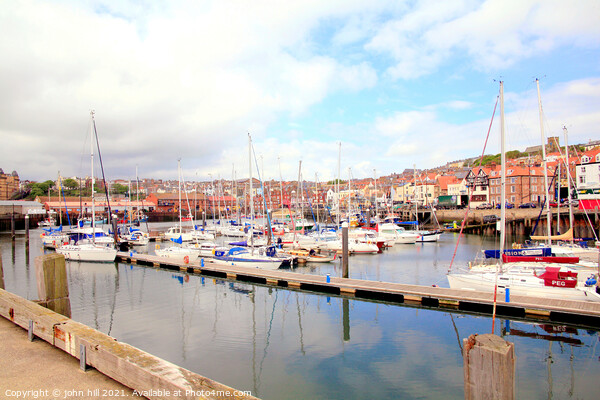 Scarborough Marina, North Yorkshire. Picture Board by john hill
