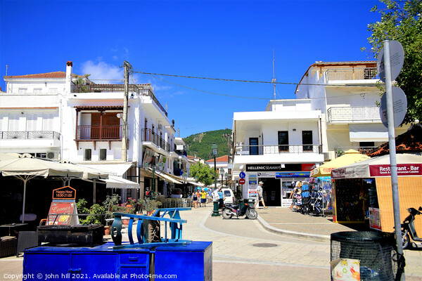 Skiathos Town, Skiathos, Greece. Picture Board by john hill