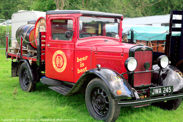 1938 Morris Commercial DC truck. Picture Board by john hill