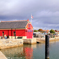 Buy canvas prints of Poole old Lifeboat station. by john hill