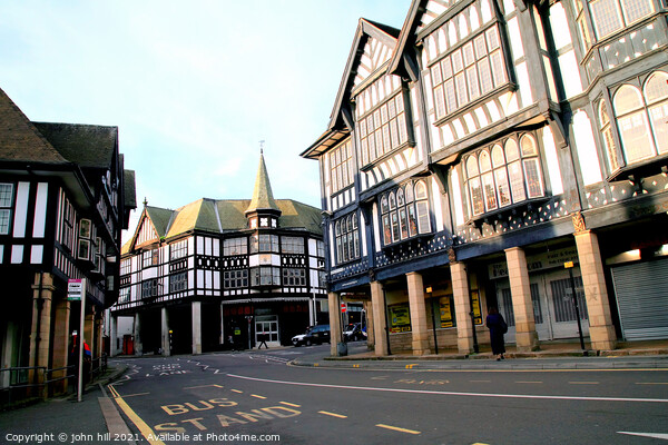 Tudor buildings. Picture Board by john hill
