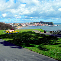 Buy canvas prints of Scarborough, Yorkshire. by john hill