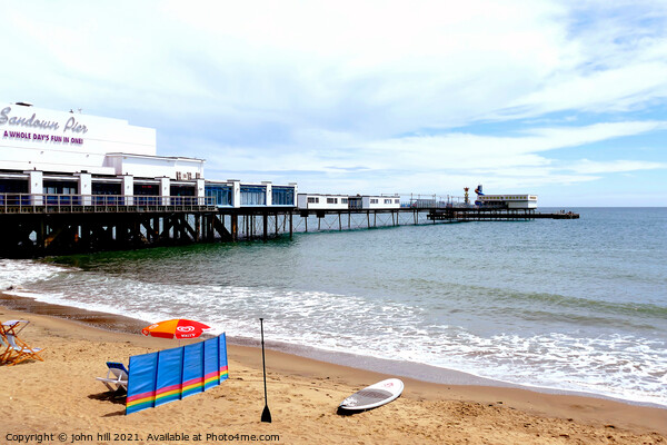 Sandown Pier, Isle of Wight. Picture Board by john hill