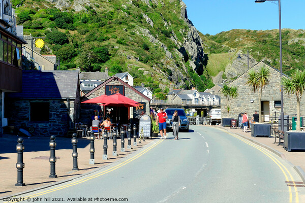 Barmouth seafront, Wales. Picture Board by john hill