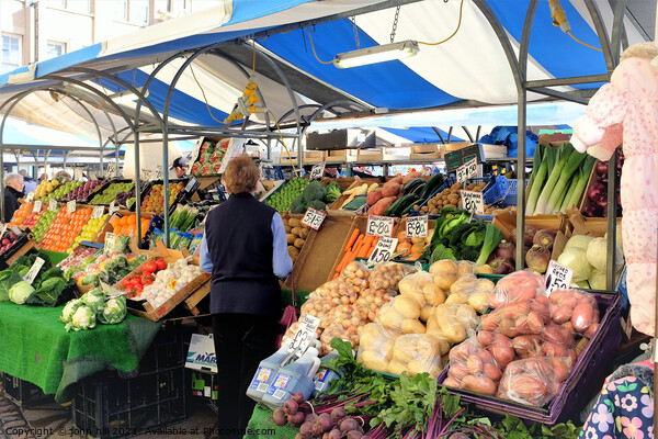 Market Stall. Picture Board by john hill