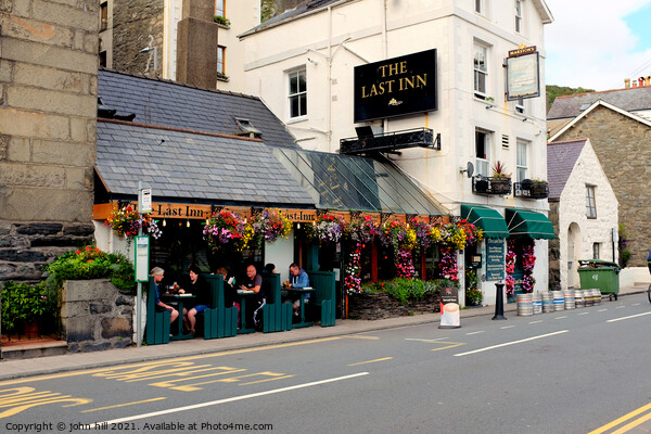 The last Inn, Barmouth, Wales. Picture Board by john hill