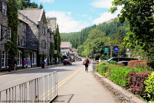 Betws-y-Coed, Wales. Picture Board by john hill