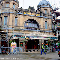 Buy canvas prints of Opera house, Buxton, Derbyshire. by john hill