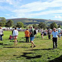Buy canvas prints of Village country show, Hope, Derbyshire, UK. by john hill