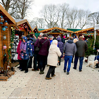 Buy canvas prints of Christmas Market. by john hill