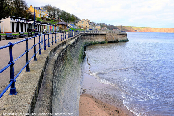Filey seafront, Yorkshire, UK Picture Board by john hill