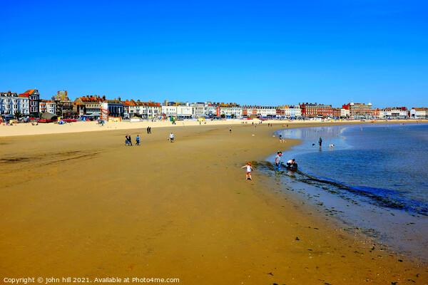 Weymouth sands, Dorset, UK. Picture Board by john hill