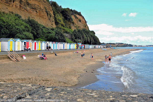 Hope beach, Shanklin, Isle of Wight, UK. Picture Board by john hill