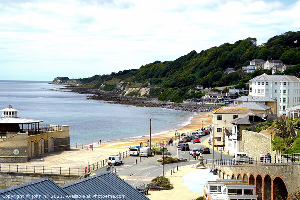Ventnor seafront, Isle of Wight, UK. Picture Board by john hill