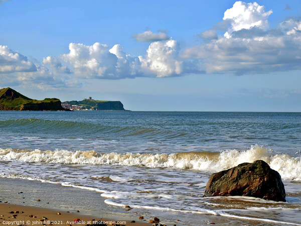 Sea view from Cayton Bay. Picture Board by john hill