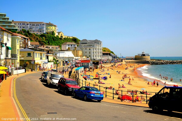 Ventnor seafront, Isle of Wight. Picture Board by john hill