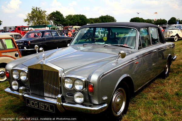 Classic Rolls Royce silver shadow II. Picture Board by john hill
