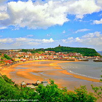 Buy canvas prints of Scarborough, North Yorkshire, UK by john hill
