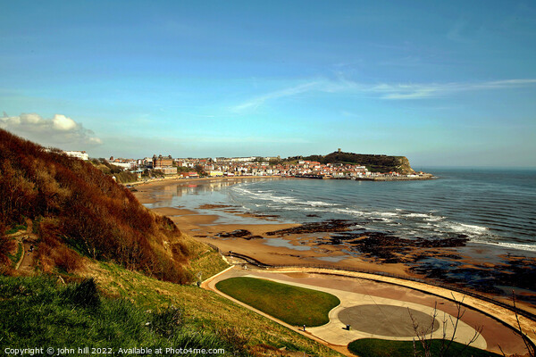 South bay, Scarborough. Picture Board by john hill