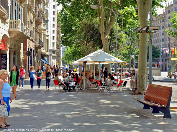 Barcelona, Spain. Picture Board by john hill