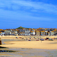 Buy canvas prints of St. Ives, Cornwall. by john hill
