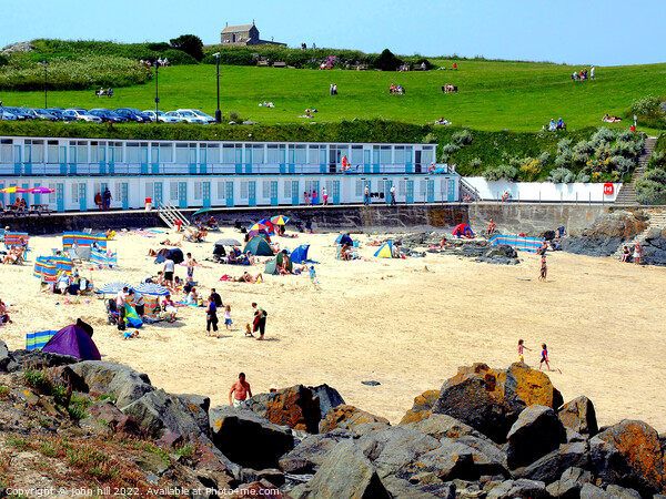 Porthgwidden beach, St. Ives, Cornwall. Picture Board by john hill