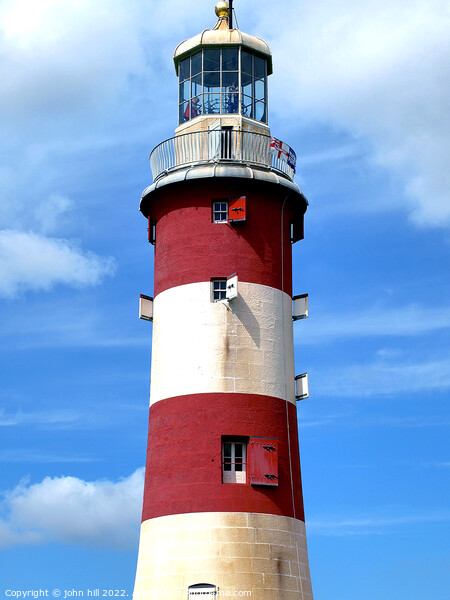 Smeaton's Lighthouse, Plymouth Hoe. Picture Board by john hill