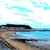 Buy canvas prints of South Bay at Scarborough, Yorkshire. by john hill