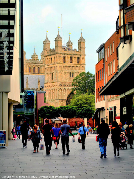 Exeter Cathedral. Picture Board by john hill