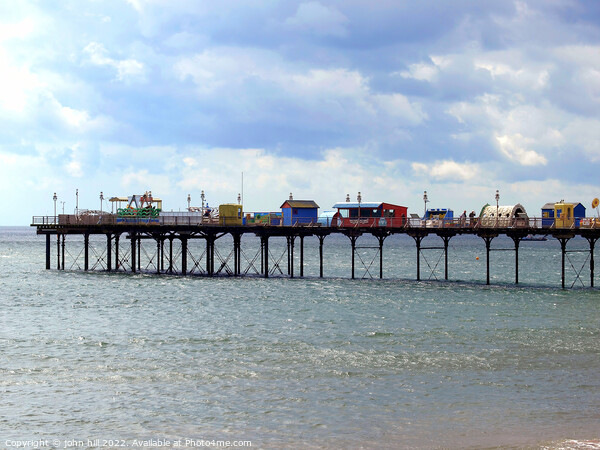 Teignmouth Pier. Picture Board by john hill